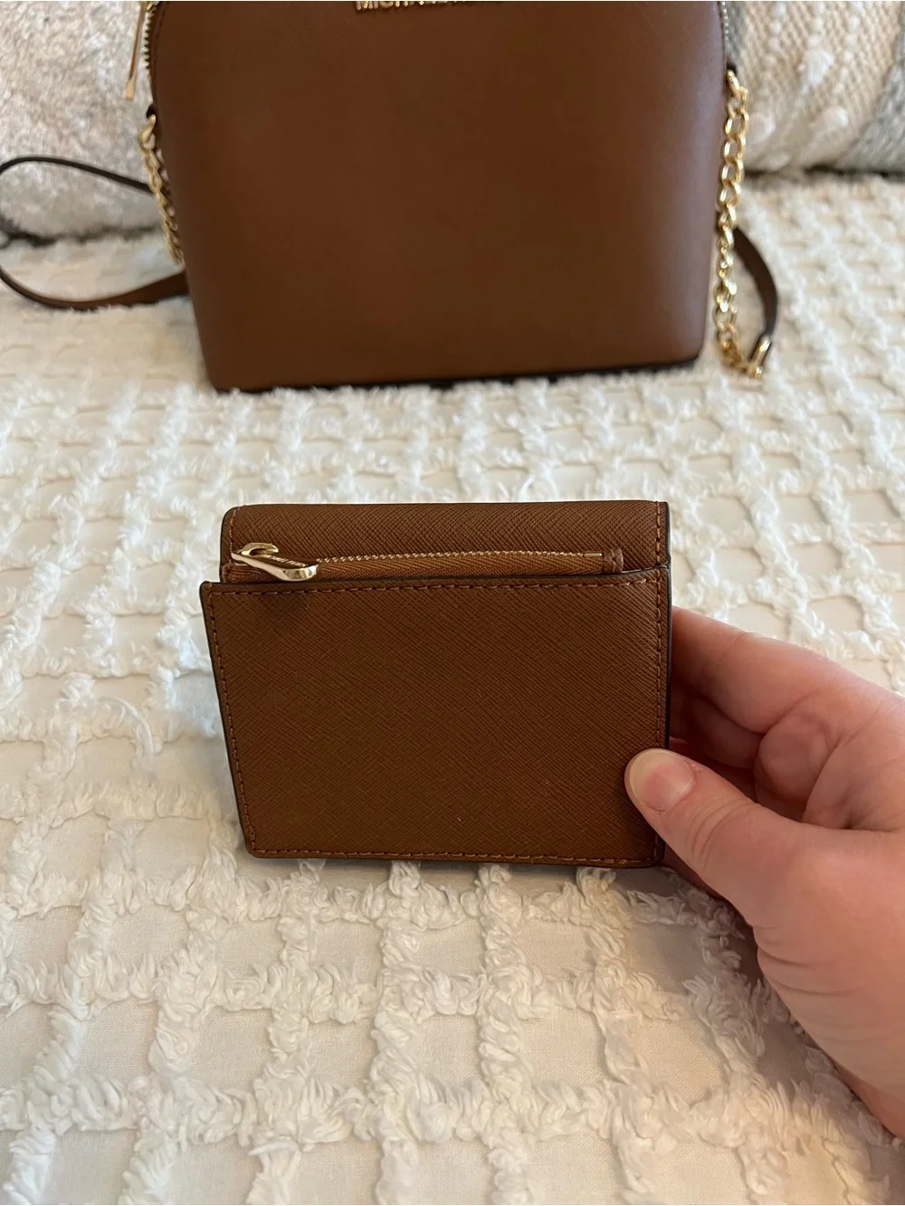 Michael Kors Crossbody + Mini Wallet